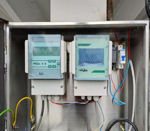 Na-22放射性儀表礦山充填站礦漿管道濃度測量(圖3)