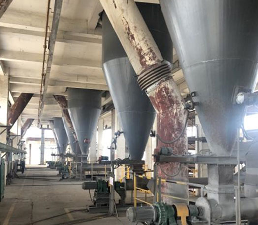 利馬克31A1-HF 氧化鋅倉工況案例(圖2)